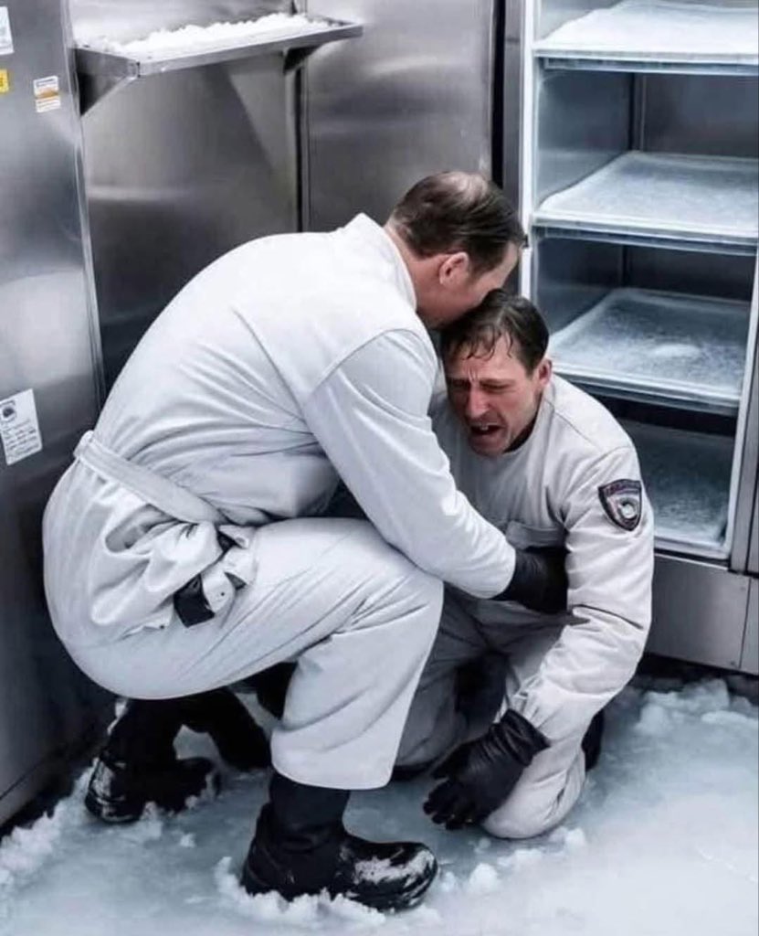 Хөлдөөсөн загасны үйлдвэрт ажилладаг нэгэн ажилчин хэзээ ч мартахгүй үйл явдалтай учирсан юм. Ажлынхаа ээлжийн үеэр тэр санамсаргүйгээр үйлдвэрийн хөлдөөгчинд түгжигдчихэв. 

Тэрээр цөхрөнгөө барж тусламж хүссэн ч ажлын цаг дууссан байсан тул үйлдвэр аль хэдийн хоосорсон байлаа.