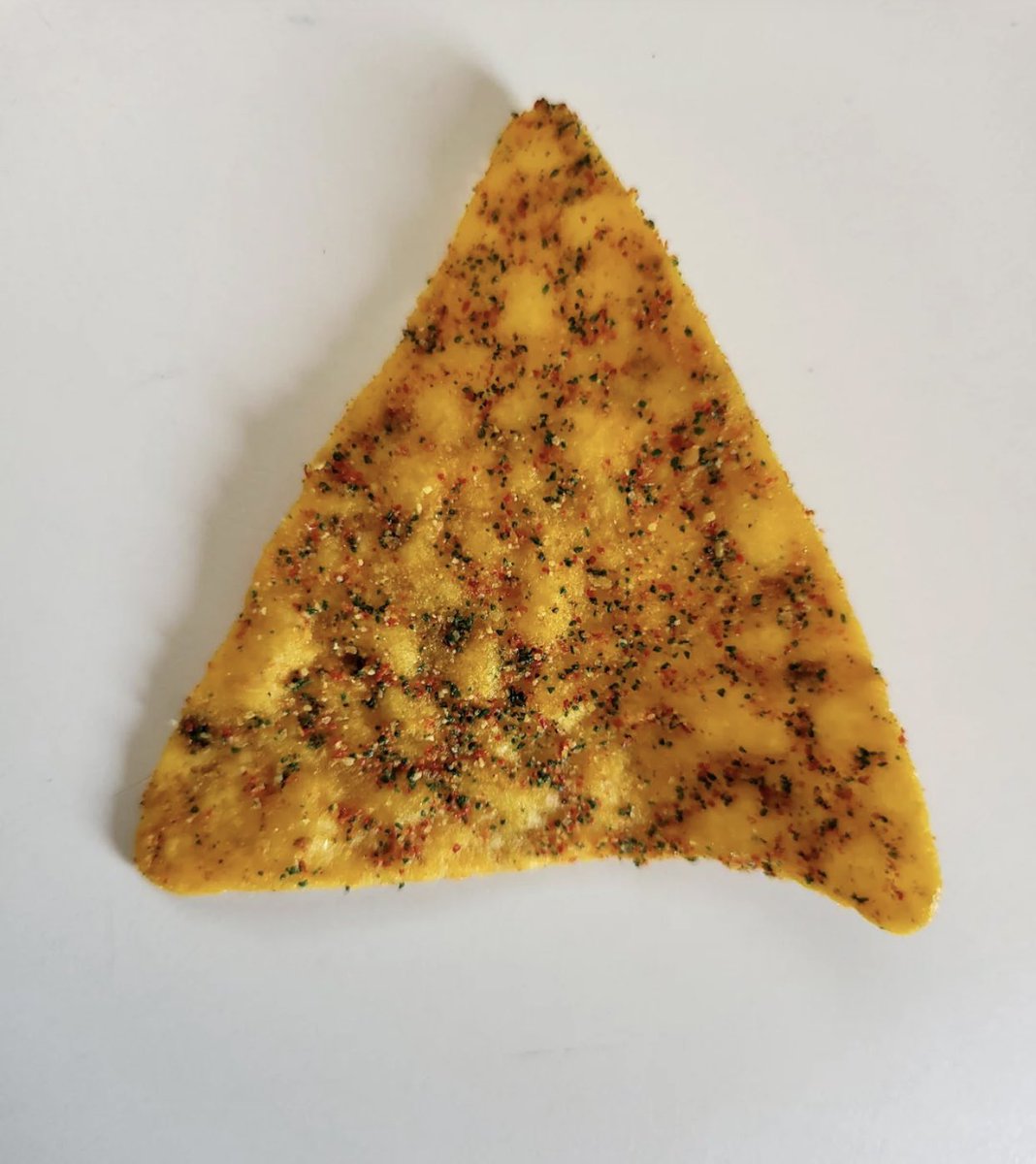 Kaleeshab's tweet photo. @Doritos #DoritosCrash uh is this not beautiful?  Perfectly seasoned. https://t.co/47JatW4YPA