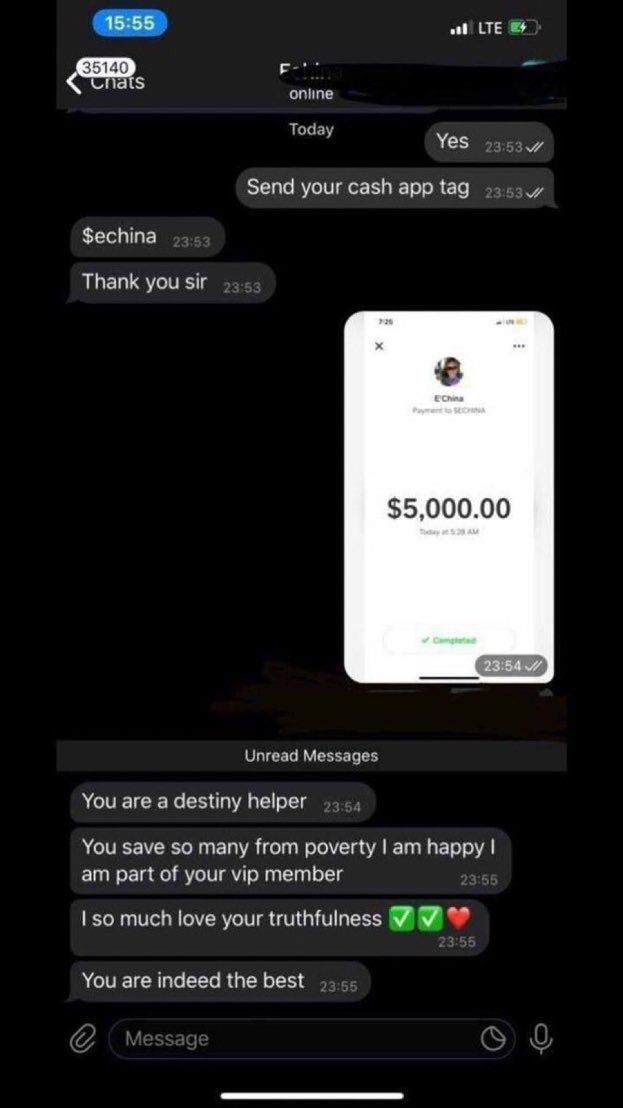 Inbox me now adsend me your Cash tag, Apple pay or PayPal to get some help