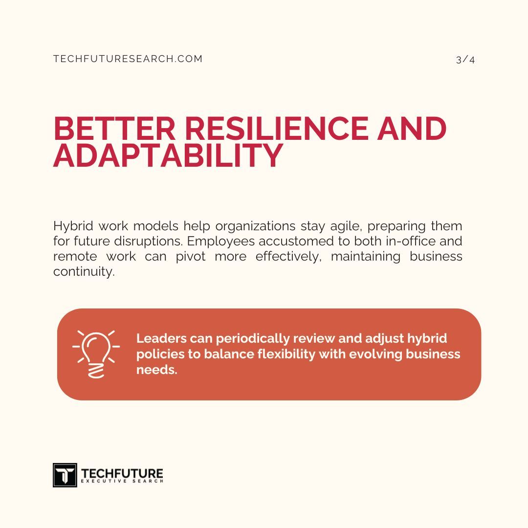 techfutureapac's tweet image. Hybrid work supports business continuity. Post-pandemic, businesses were scrambling to continue operations with work form from as a need. Start now to keep your company agile.