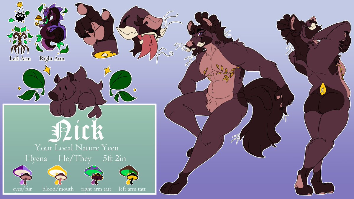 NickieLimie's tweet photo. @sweetstarcosmic AOUGH THIS IS PRECIOUS I'd love to share my bois! (The hyena no longer has tusks, but they're optional!) https://t.co/K4bLeyJZxZ