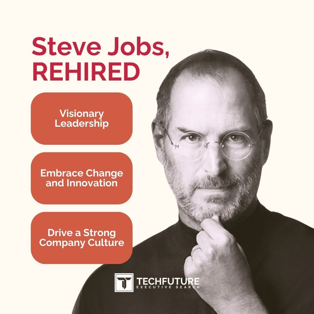 techfutureapac's tweet image. Did you know that the founder of Apple did not always have control of the company?

But Jobs&apos; return proved to be Apple’s best decision, setting it on a path to becoming one of the world’s most valuable brands.
#Leadership #SteveJobs #hiring #recruitment #technology