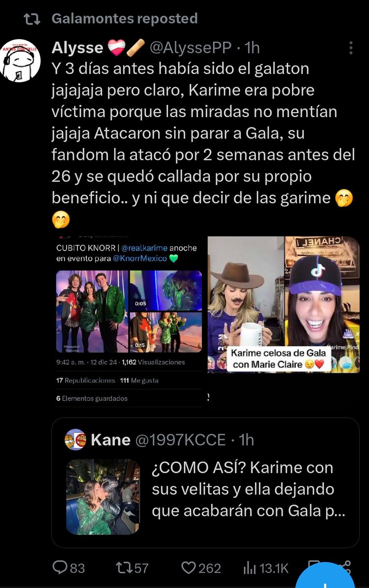 loveismybrand's tweet photo. Tell me you're bitter without telling me you are bitter. @GalaMontes2
#RIPGarime #TaketheL #losergirl https://t.co/nuZLrvrfA2