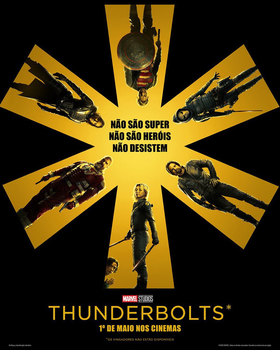 New poster for ‘THUNDERBOLTS*’

In theaters on May 2.