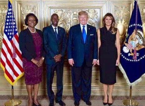 martinejmoise's tweet photo. @RealDonaldTrump, My husband #JovenelMoïse was sworn in as President on February 7, 2017 for a five year term after winning two elections. Like you he undertook deep economic reforms to stop billions of dollars of corruption pocketed by oligarchs. Like you he was targeted with a coordinated character assassination campaign for his ambitious and bold reforms. Also like you he was the target of physical assassination attempts.
Unlike you, those attempts were successful and he was killed on July 7, 2021. On that day I was shot several times and left for dead while my kids sheltered in the other room. Since, I was the target of three assassination attempts.

Today the perpetrators of this heinous act controlled the Executive and Judiciary branches of government and are ruling #Haiti with the gangs.

The Haitian people want justice, peace and opportunity. 
As you root out corruption and waste in your government, please declassify all FBI, State Department documents related to my husband assassination. It's also time for #Haiti , in accordance with its constitution, to have a Prime Minister heading the Executive Branch (Art. 149) in order to destroy the gangs and organize free and fair elections for the return of constitutional order. 
@MelaniaTrump
@MarcoRubio
@ElonMusk
@TuckerCarlson
@JoeRogan