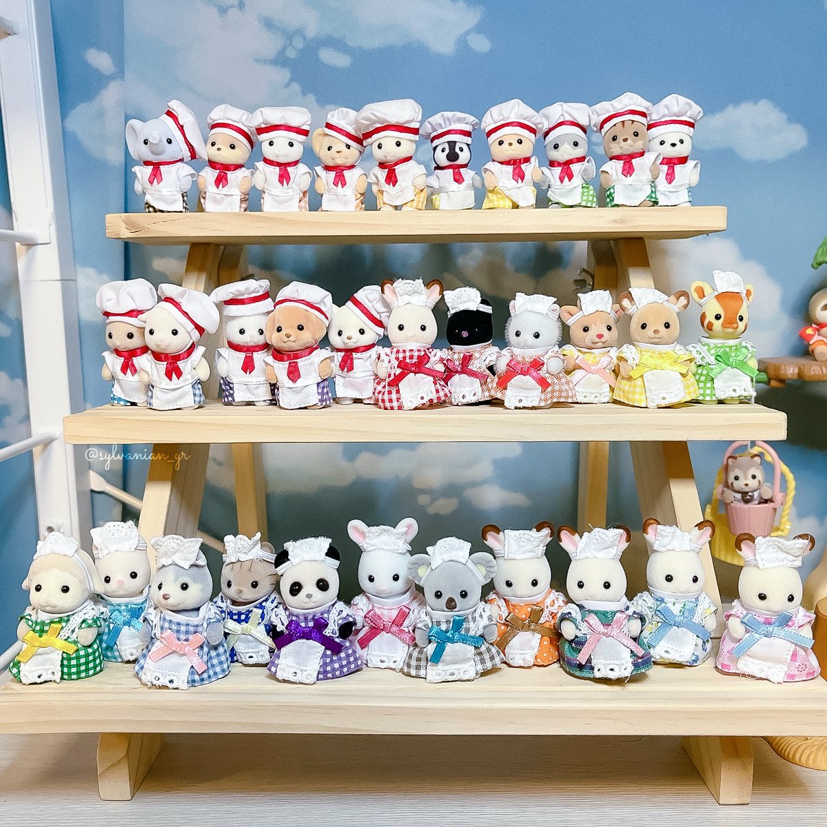 🌳🍳 ┈┈┈┈┈┈┈┈

　 森のキッチン🧑‍🍳♥️
　 2025年2月最新版

┈┈┈┈┈┈┈┈🫖☕️

#シルバニアファミリー