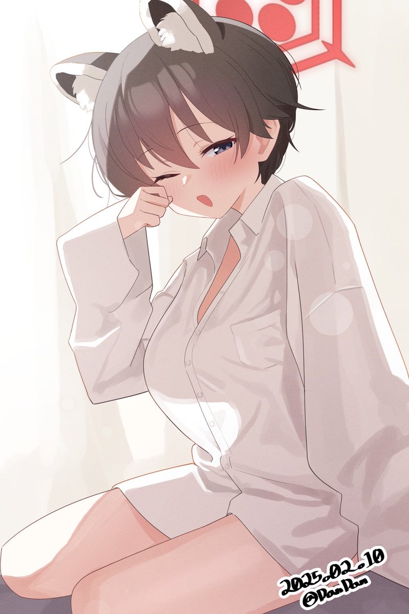 ツバキ
Pixiv: pixiv.net/users/33547703 
#ブルーアーカイブ #ブルアカ #블루아카이브 #BlueArchive