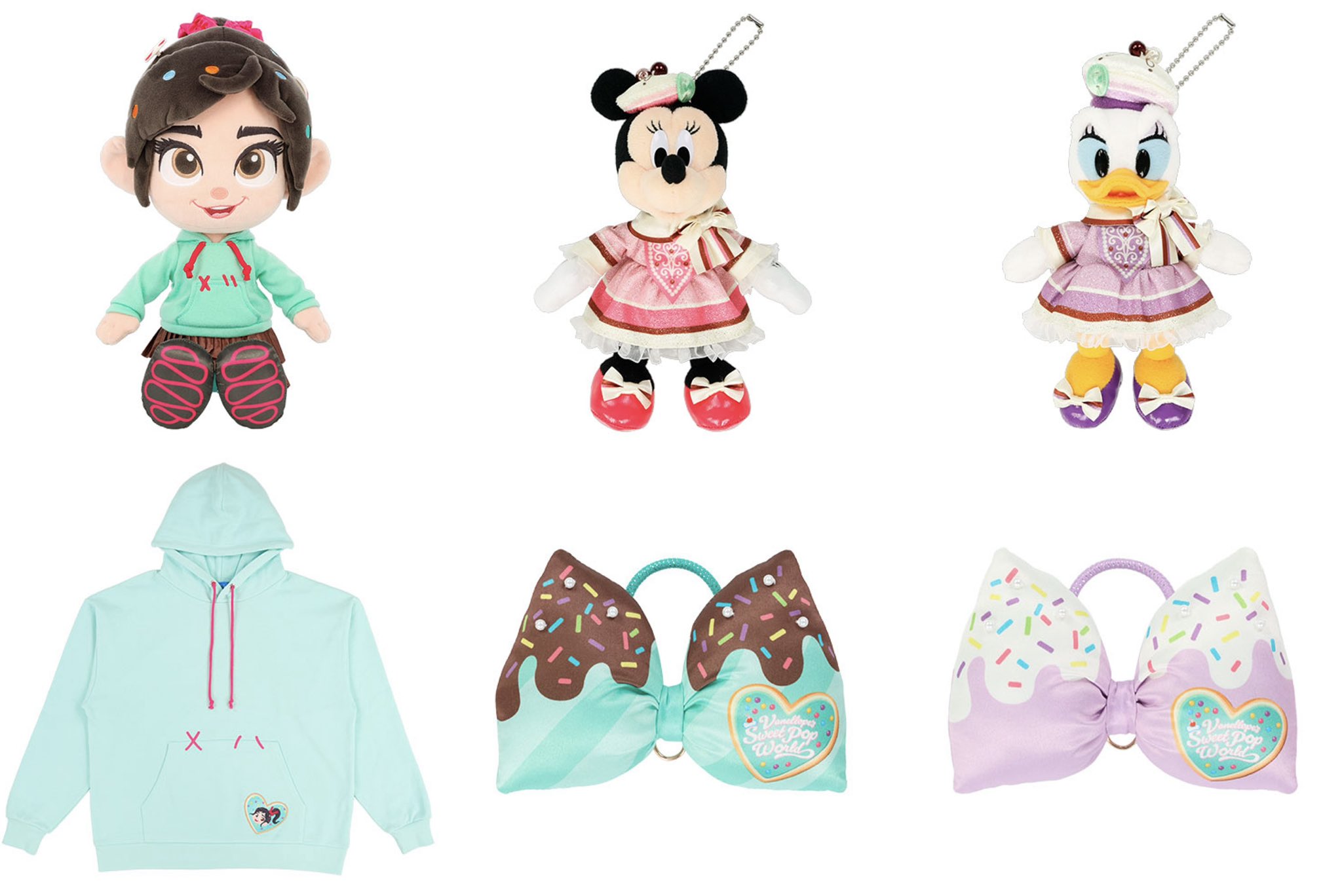 Disney - ヴァネロペ ぬいぐるみ ヴァネロペのスウィーツポップワールド キャンディー缶 ヴァネロペ ぬいぐるみ ヴァネロペのスウィーツポップワールド