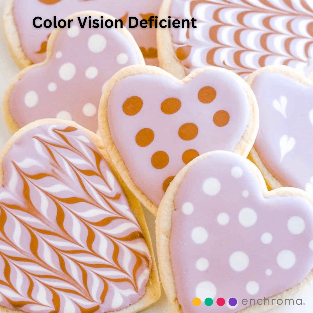 enchroma's tweet image. Don&apos;t you just LOVE pink and red? 💗

Get 10% using code VDAY25, ends February 17th

 #ValentinesDaySale #ValentinesDay #SeeTheDifference #colorforall #enchromaglasses #enchroma #daltonico #farbenblind #daltonien #colorblind #colorblindglasses #colorblindness