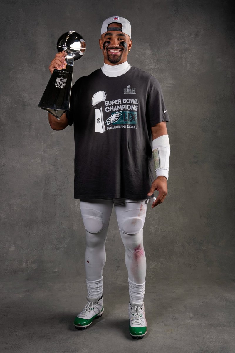 Obviously, it's so incredibly hard to win a Super Bowl.

But,

there's no reason for me to believe that Jalen Hurts won't win another one at some point.