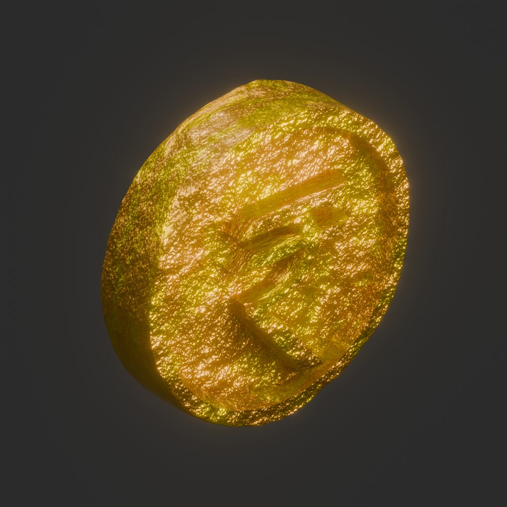 cyberdevz's tweet photo. Crafted a rugged yet gleaming gold coin in Blender! 💰✨
 Featuring the "₹" symbol, this game prop spins and floats in our isometric survival world game.
.
#gamedev #3dart #3D动漫 #gamedesign #SuperBowl #amici24 #gamingchannel #EleccionesEcuador2025 #SuperBowlLIX #สาดน้ําร้อน https://t.co/LkTuYkSEv1