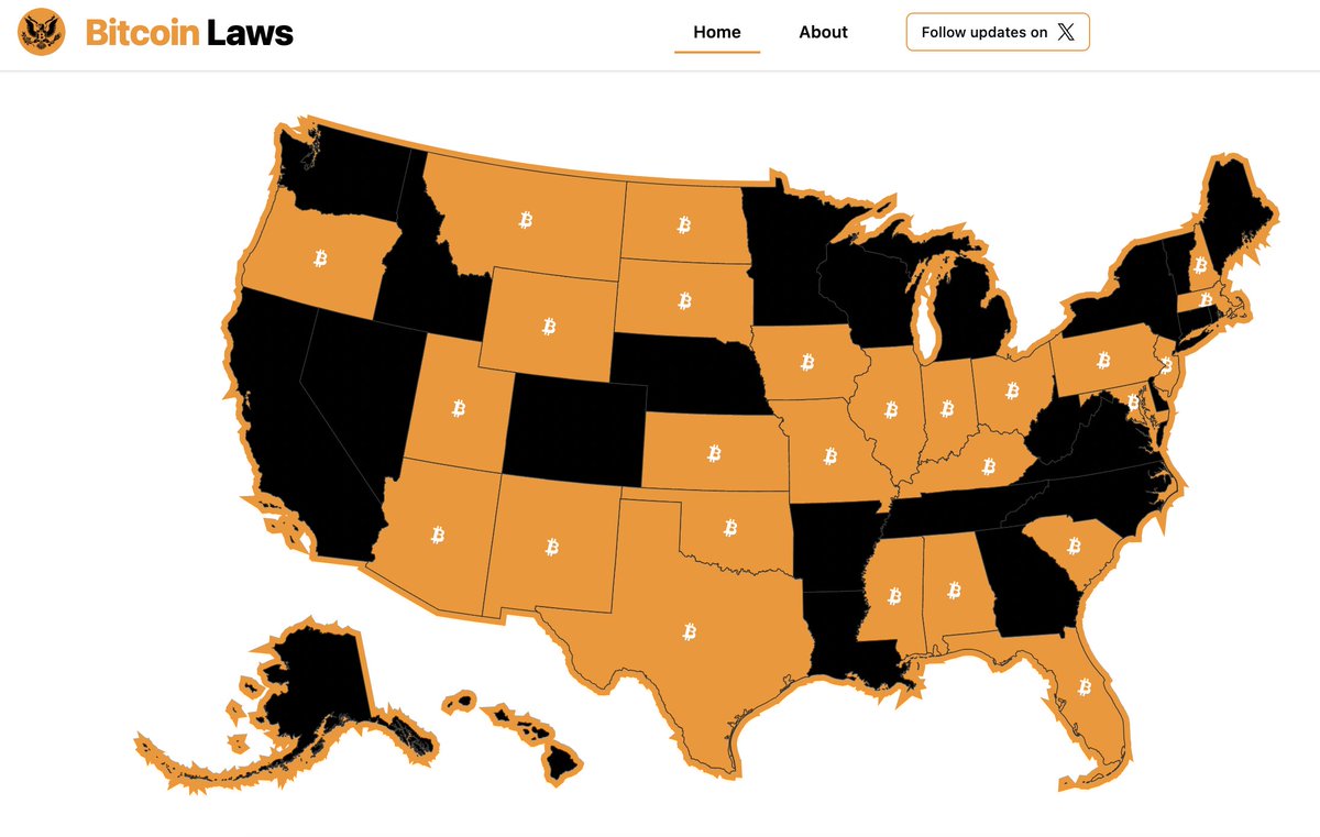 🟡"Regolamentazione e Innovazione: 27 Stati Americani Abbracciano Bitcoin e Criptovalute"