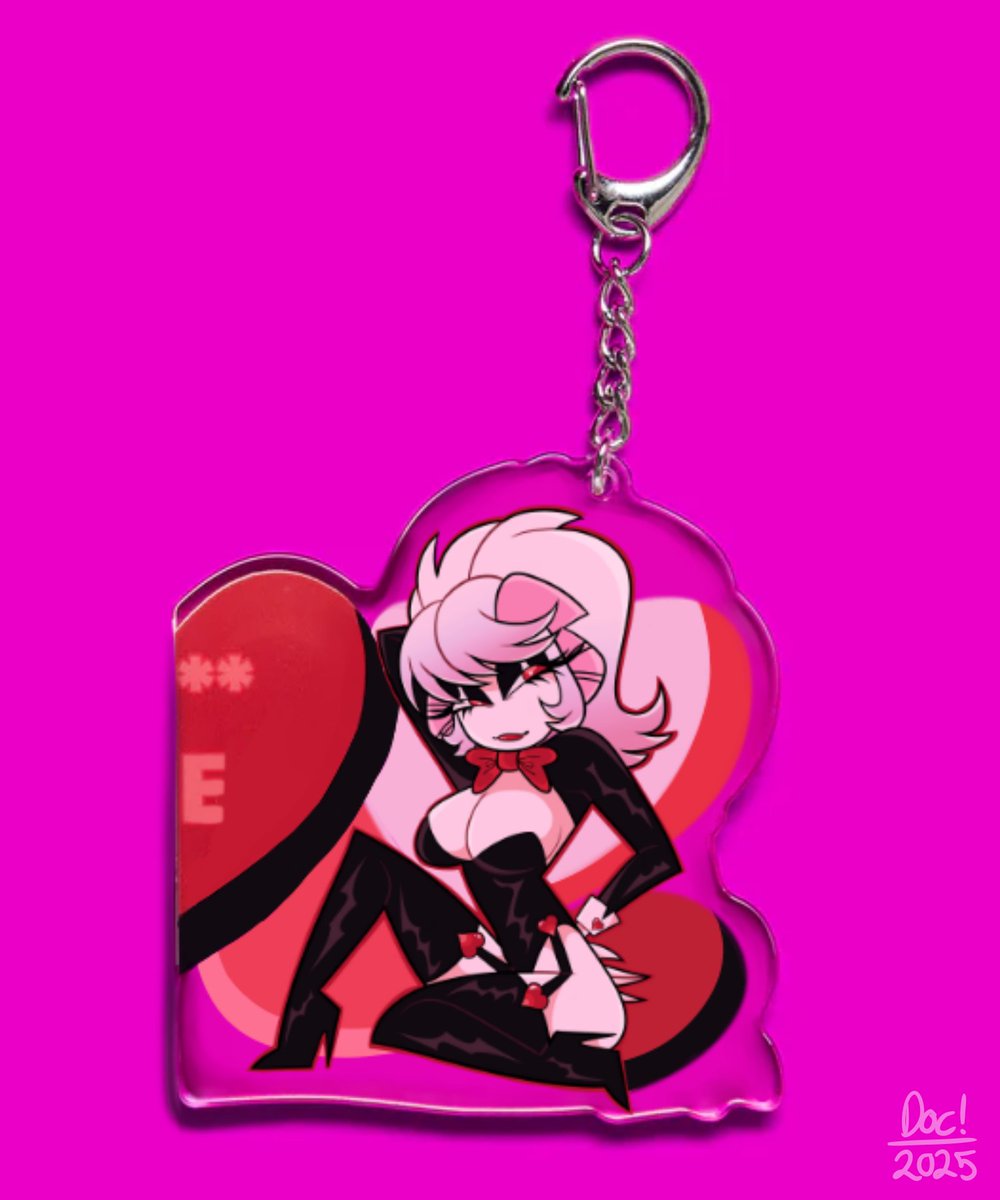Doc_hTT's tweet image. Custom keychains open for $40 USD!🕊❤️
#HHOC #HazbinHotelOC #Ocxcanon
#HazbinHotelFanart #HazbinHotel
#customkeychain