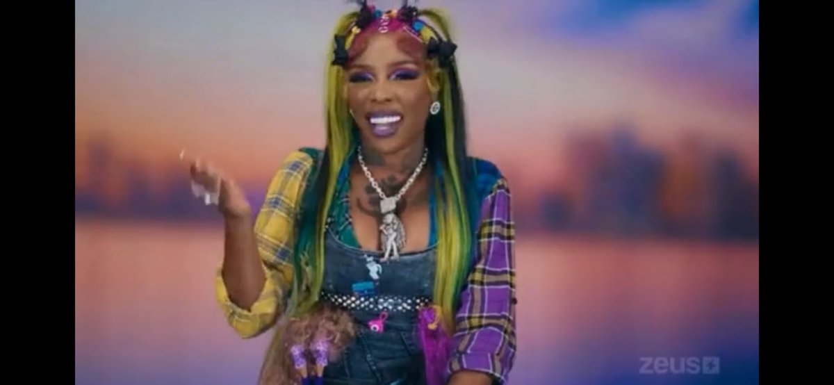 deeBRATTY's tweet photo. I loved this confessional look😩 It definitely gave Monster High👻🧟‍♀️💙💜💛 #baddiesmidwest https://t.co/Wdeqzobkpy
