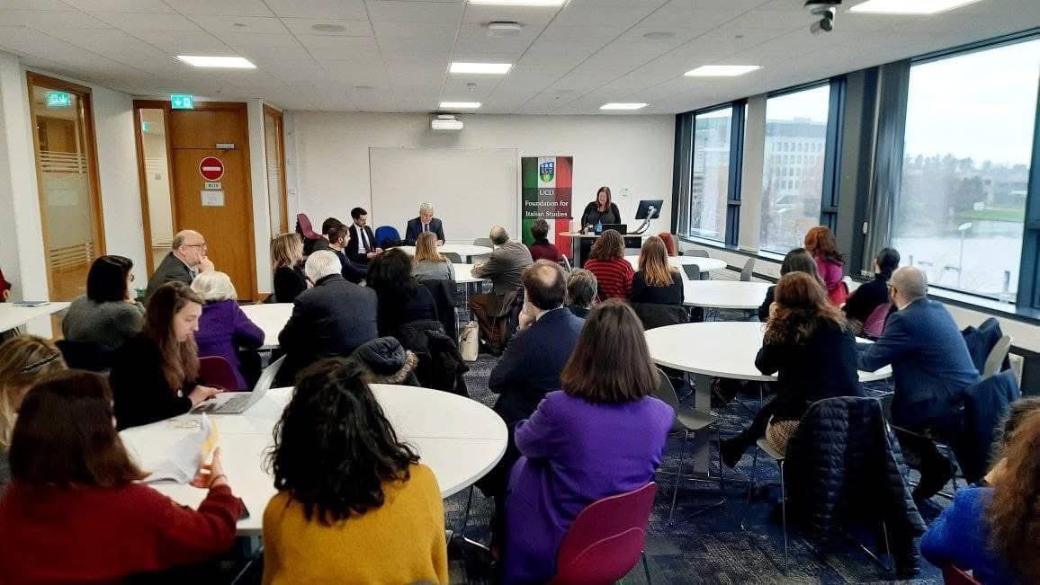 On Saturday, Incontro degli Italianisti in Irlanda took place at <a href="/ucddublin/">University College Dublin</a> and at <a href="/IICDublino/">IIC Dublino</a> with Dario Ferrari, who presented his book “La ricreazione è finita”. It was a day full of engaging conversations and inspiring insights. Thank you all for this wonderful experience!