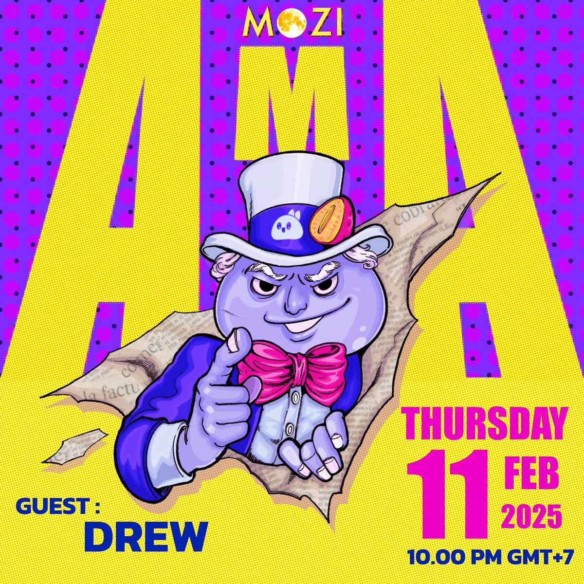 🚀 Join Us for Our First Ever AMA! 🚀

We’re thrilled to announce our first AMA with our Founder 🎉 Along with Team members, we’ll discuss our projects, coming campaigns, building on Monad, and share valuable insights that you definitely won’t want to miss!

🌟 Guest: