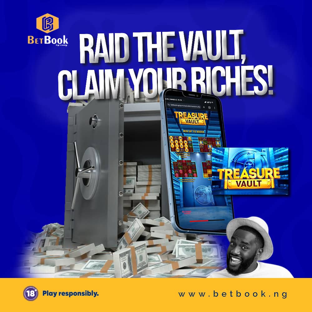 #MondayMotivation with BetBook

Start your week with a winning mindset! The Treasure Vault is open, and the riches are waiting for you.

Visit:betbook.ng

#MondayMotivation #TreasureVault #BigWins #BetBook #Kendrick #Drake #Plymouth #Liverpool #TREASURE