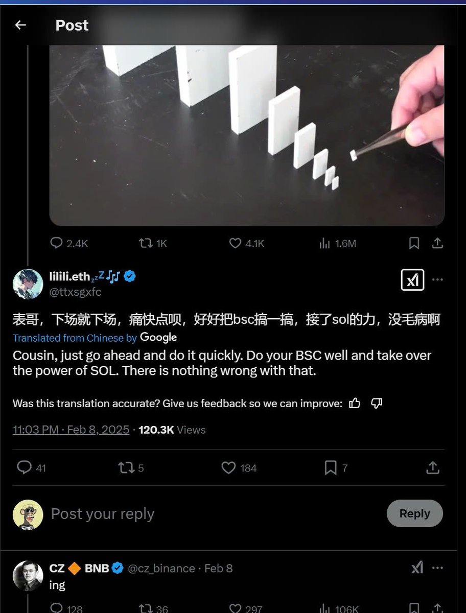 <a href="/cz_binance/">CZ 🔶 BNB</a>  hint $ing 
Register: four.meme/?code=W3NP4VSG…
Buy: four.meme/token/0x7480cd…
next $TCC
$ing