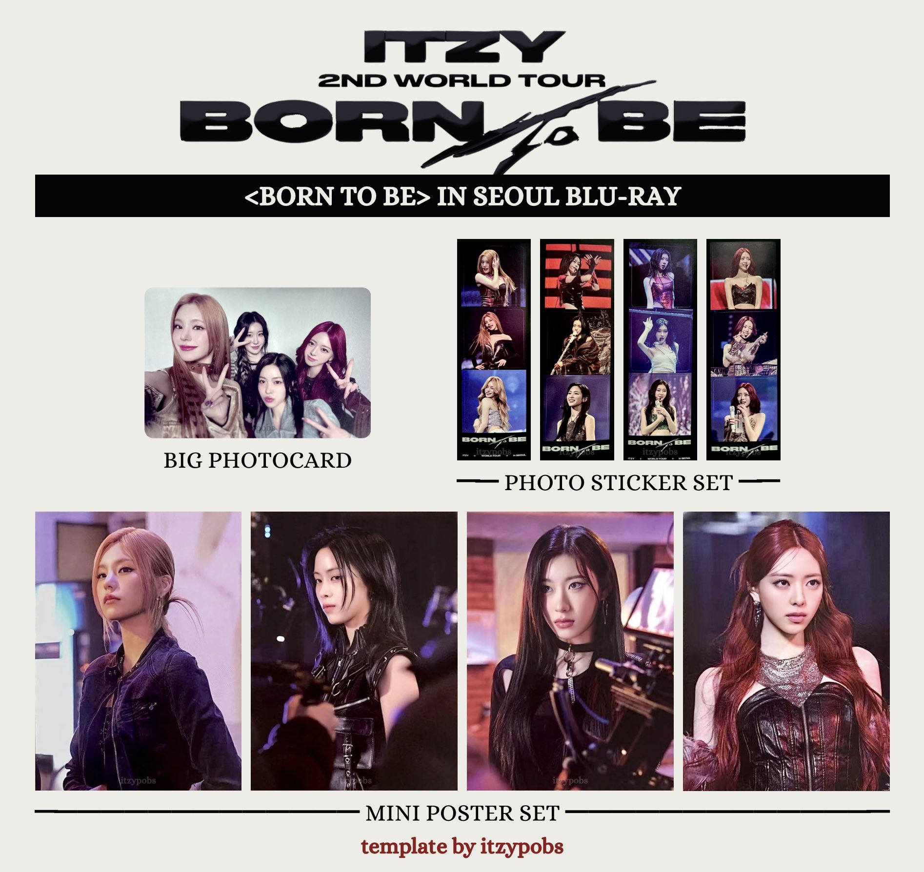 ITZY - BORN TO BE [2nd World Tour in Seoul - DVD] - K PLACE
