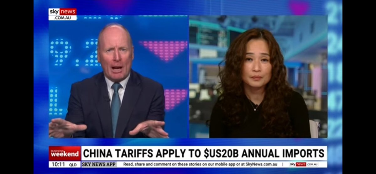 A “trade war veteran” being called to active duty. Great talking to <a href="/Ross_Greenwood/">Ross Greenwood</a> about what Trump’s opening trade salvos — and Beijing’s retaliation — say about Trade War 2.0. m.youtube.com/watch?v=znUClw…