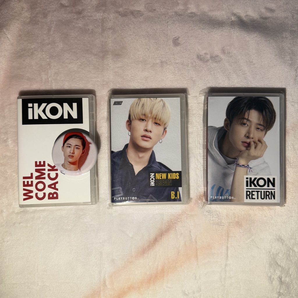 wts lfb ph

ikon playbutton b.i ver. set

- php 1,500
- welcome back / new kids: begin (sealed) / return (sealed)
- onhand

mop: bpi/gcash/maya
mod: ggx/flash/lbc/j&amp;t/sdd

dm to buy 😊