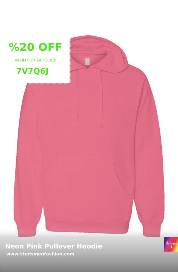 StudsmenFashion's tweet image. 🌟 Shine Bright with our Neon Pink Pullover Hoodie! 🌟 Stand out with vivid colors &amp;amp; stay comfy with our soft, classic fit. #SafetyStyle 🌈💪 ONLY made-to-order for eco-friendliness. Get yours for just $69.99 and be seen! 👀 studsmenfashion.com #StayVisible #FashionForward