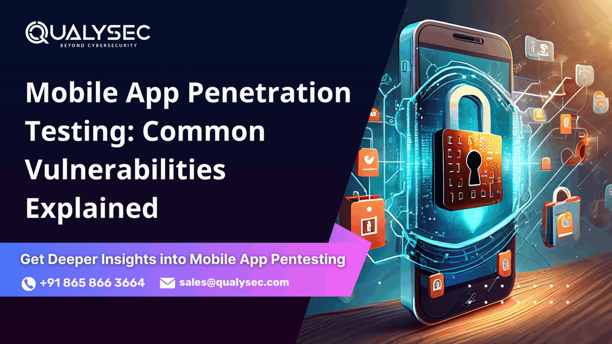 qualysec_tech's tweet image. 𝐖𝐚𝐧𝐭 𝐭𝐨 𝐜𝐨𝐧𝐝𝐮𝐜𝐭 𝐦𝐨𝐛𝐢𝐥𝐞 𝐩𝐞𝐧𝐞𝐭𝐫𝐚𝐭𝐢𝐨𝐧 𝐭𝐞𝐬𝐭𝐢𝐧𝐠?

Speak with our cybersecurity guru about your specific needs and how we can support your business.

Call us: +91 865 866 3664

#mobileapp #mobileappsecurity #mobilepentesting #penetrationtesting