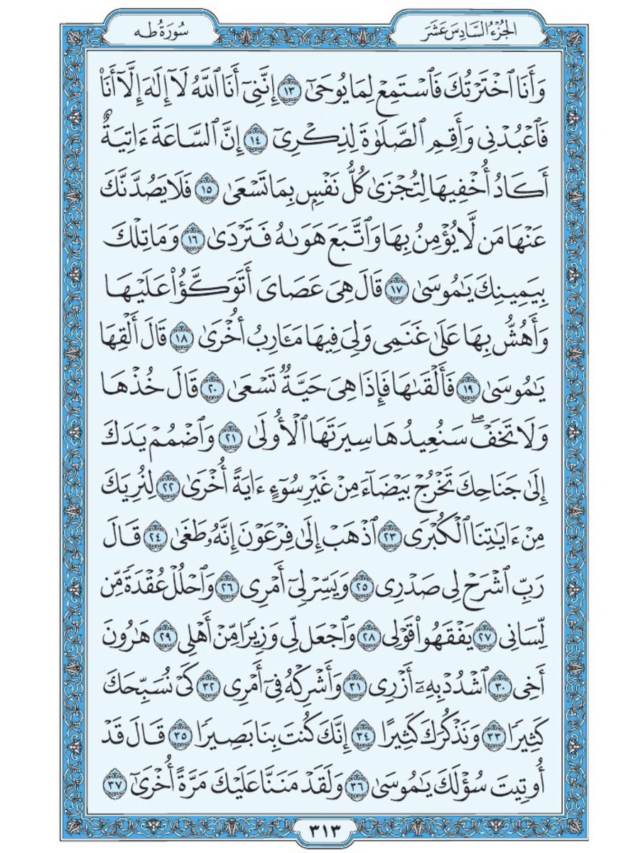 Holy_Quran4's tweet photo. صفحة من القران يومياً
كفيلة بأن تبعدك عن هجره 
واتكفل انا بتنزيلها يوميا إن شاء الله 
الصفحة رقم ٣١٣ https://t.co/LxaMaISbRv
