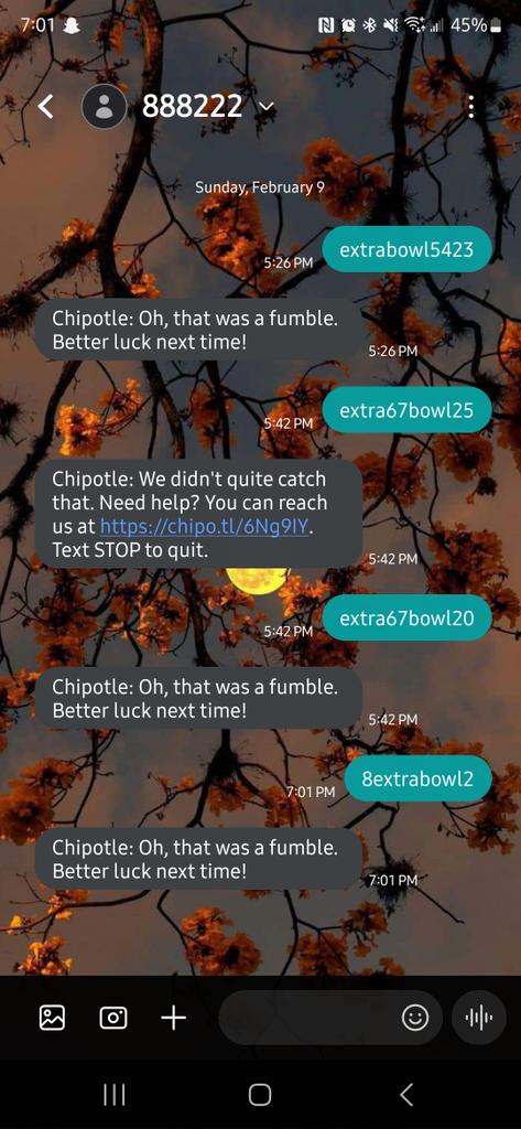 AyoSeliSel's tweet photo. @ChipotleTweets 😐😐😐😐😐 i give up @ChipotleTweets https://t.co/ysgL4ck9Dn