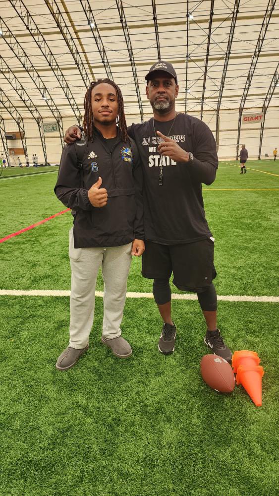 Kam_parker9's tweet image. Had a great camp the @Preps_247! Thank you for the great event for us Coach @EdOBrienCFB! Honored to be selected as a top performer!"