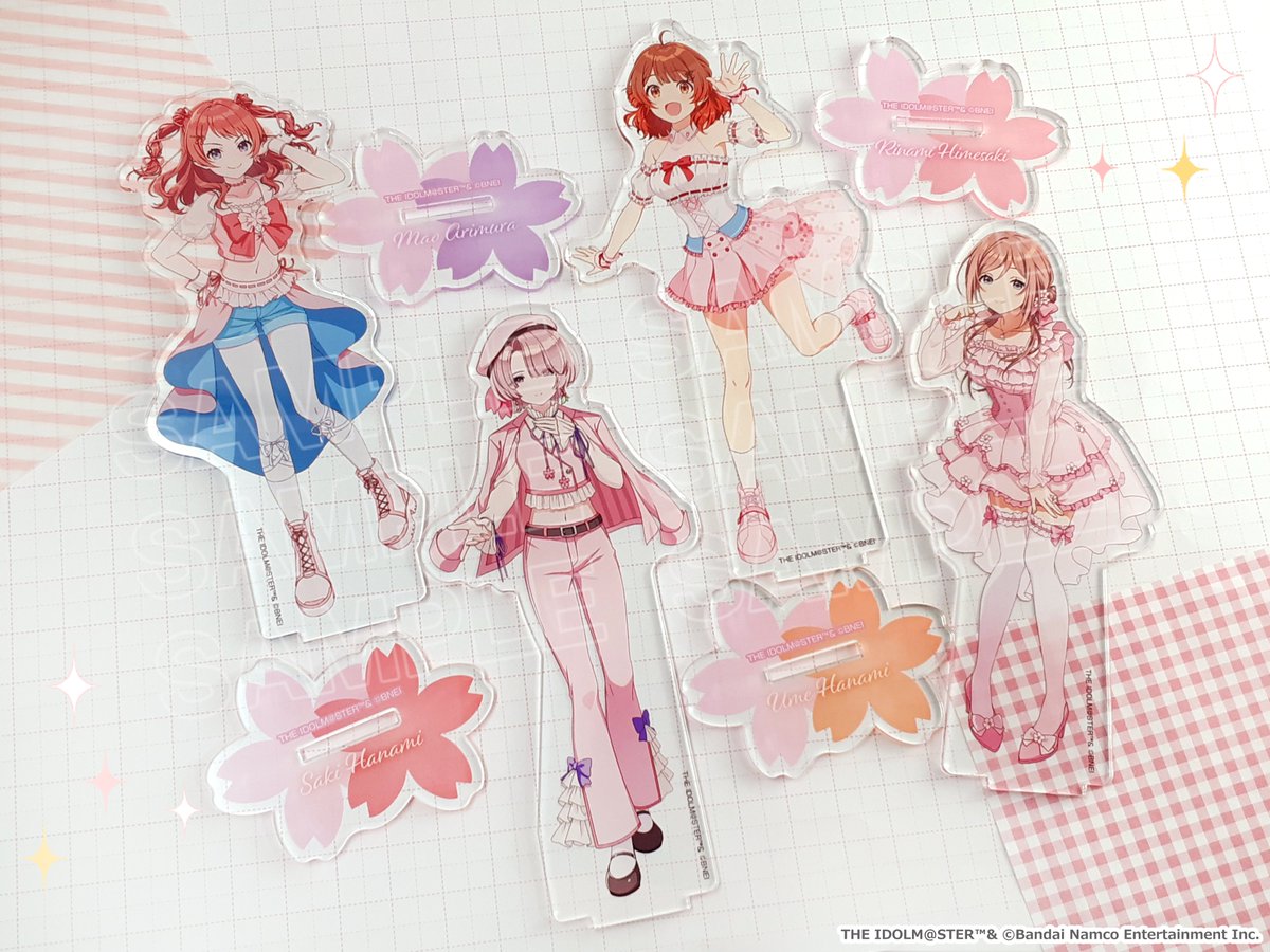 学園アイドルマスター BIGアクリルスタン 学園アイドルマスター 大迫力のMEGAサイズ!「アクリルスタンド