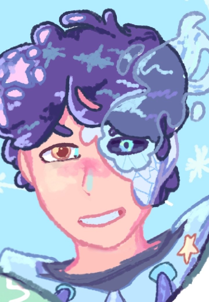 choctuny's tweet image. Día 5 #wbn número 4/15 hoy día @Natalan_ no sE quE decir, rEalmEntE no sE si tiEnE un apodo:v #wbns #wbnsfanart #Natalanfanart 💀💙