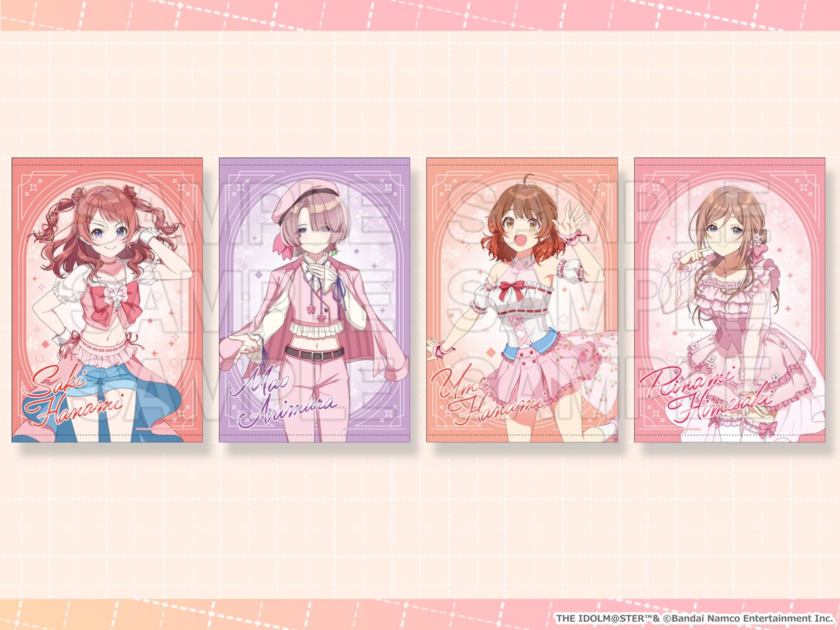 学園アイドルマスター」×HMV POP UP SHOP 🌸商品紹介🌸 描き下ろしB2