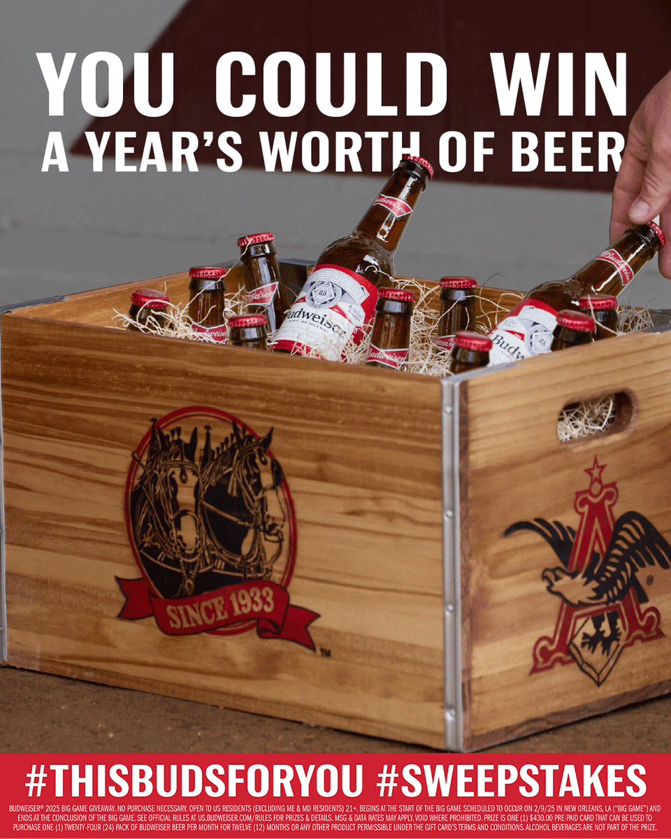 Budweiser tweet media