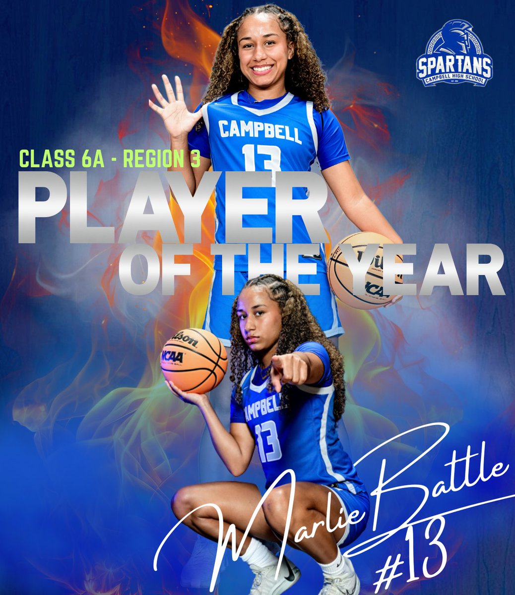 Campbell GBB (@gbbcampbell) on Twitter photo Congratulations to our PG <a href="/Marlieb_lucky13/">🏀 Marlie Battle 🏀</a> for being chosen as the 6AAAAAA Region 3 Player of the Year! We couldn't bee more proud! <a href="/KyleSandy355/">Kyle Sandy</a> <a href="/PGH_Georgia/">Prep Girls Hoops Georgia</a> <a href="/ATLTipoffClub/">Atlanta Tipoff Club</a> <a href="/mdjonline/">MDJ Online</a> Congratulations to our PG <a href="/Marlieb_lucky13/">🏀 Marlie Battle 🏀</a> for being chosen as the 6AAAAAA Region 3 Player of the Year! We couldn't bee more proud! <a href="/KyleSandy355/">Kyle Sandy</a> <a href="/PGH_Georgia/">Prep Girls Hoops Georgia</a> <a href="/ATLTipoffClub/">Atlanta Tipoff Club</a> <a href="/mdjonline/">MDJ Online</a>