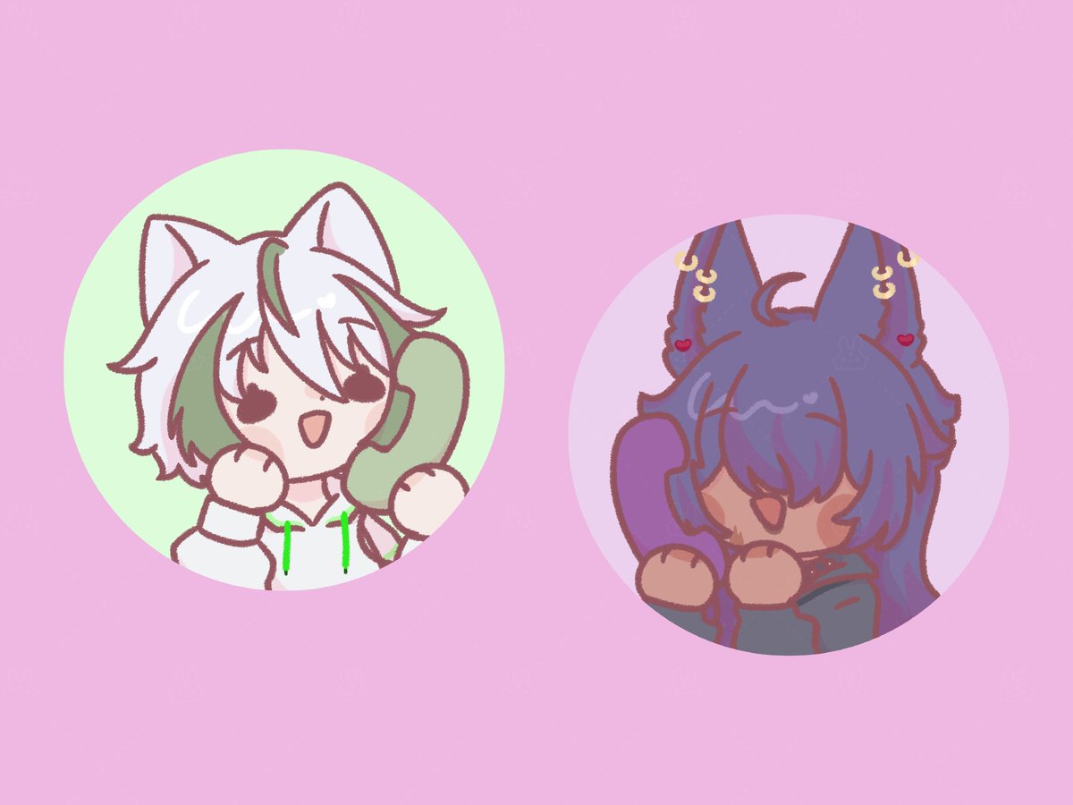 khyaruu's tweet photo. Commission for @/Batt on Vgen
#VGenComm #matchingicon https://t.co/eIUm9AfVeV