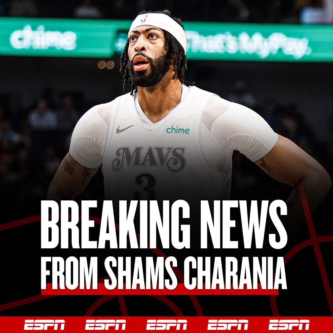nba_room_a's tweet photo. マブスに悲報😭😭😭

@ShamsCharania によると、アンソニーデイビスは左内転筋の負傷で数週間欠場する見込み。

ADはルカとのトレードでレイカーズから移籍したばかり https://t.co/2qZx0gZc7f