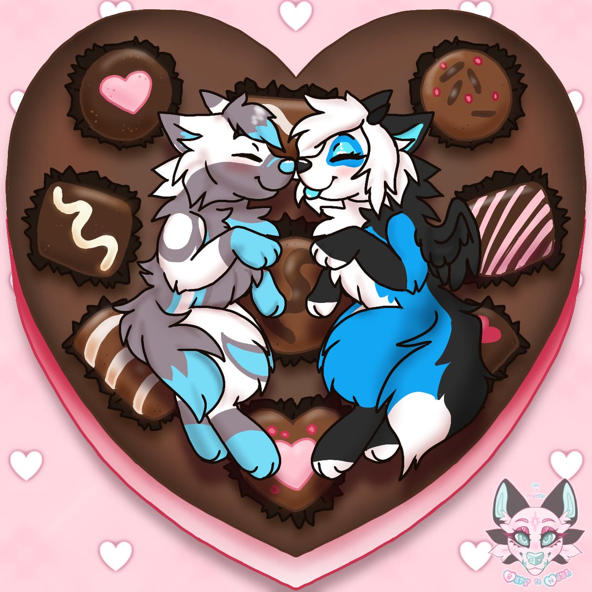 💝 "My favorite flavor" 💝
 Valentines YCH 3️⃣0️⃣
Completed before Valentines day 🎀
-Any species, any gender
-Complex characters, accessories or extreme line changes are an extra 1️⃣0️⃣
#furry #furryart #furryych #originalcharacter #furryartwork #furrycouple #furrycoupleych