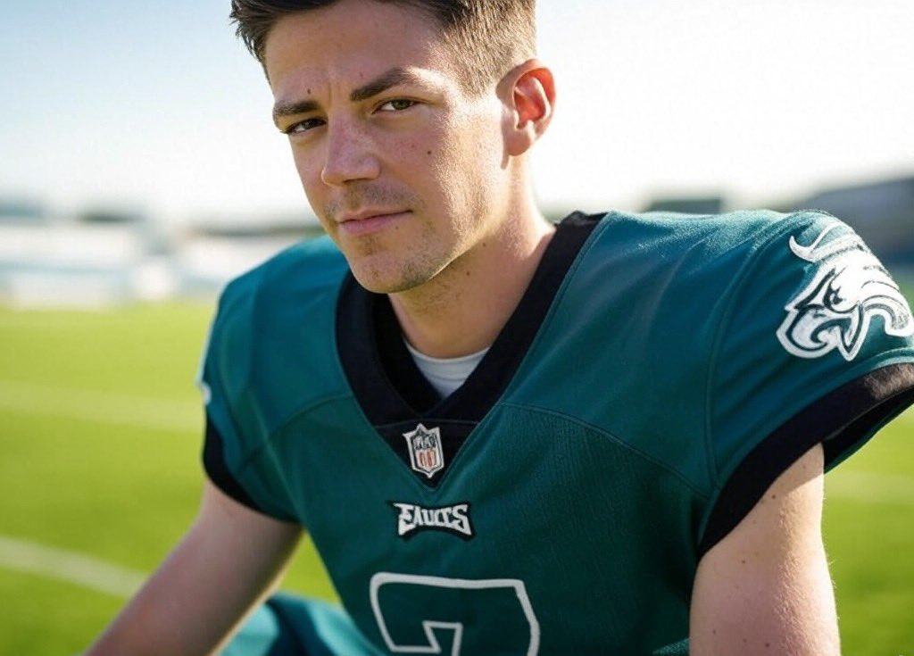 flashfacts4real's tweet photo. Philadelphia’s secret weapon #RunBarryRun https://t.co/DMone1tTM8