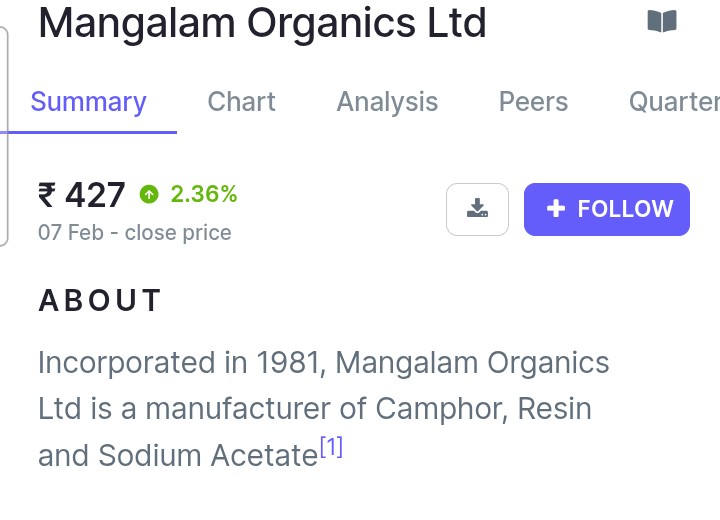 Milind4profits's tweet photo. #MANGALAMORGANICS #MOL 

Strong uptick in margins helps the business deliver  best ever quarterly ebitda and earnings ..

Valuations become very comfortable PE 43.5 drops to FPE 32.3 .

High chances the results will impact stocks recovery on charts ...

🐢🐢🐢🐢 https://t.co/R4OY1LXw7f