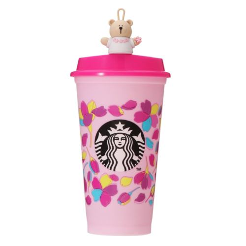 スターバックス 桜『ベアリスタ リユーザブルカップのキャップ