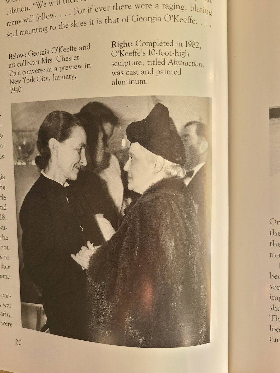 vandul's tweet image. 🎨  #Art #GeorgiaOKeefe "' Inside Cover and an Insert From The Metropolitan  Museum of 

😇  The Met shows a ten foot,  aluminum sculpture by Georgia O'Keefe in this reference by Nicky Frazier, and the Met

See More Below plus search HashTag #GeorgiaOKeefe imgur.com/gallery/p7HdQ4X
