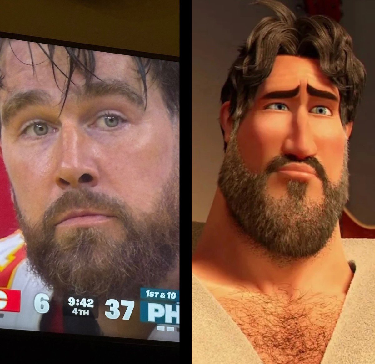 I think there’s an imposter on the field tonight!!!😂😂#megamind