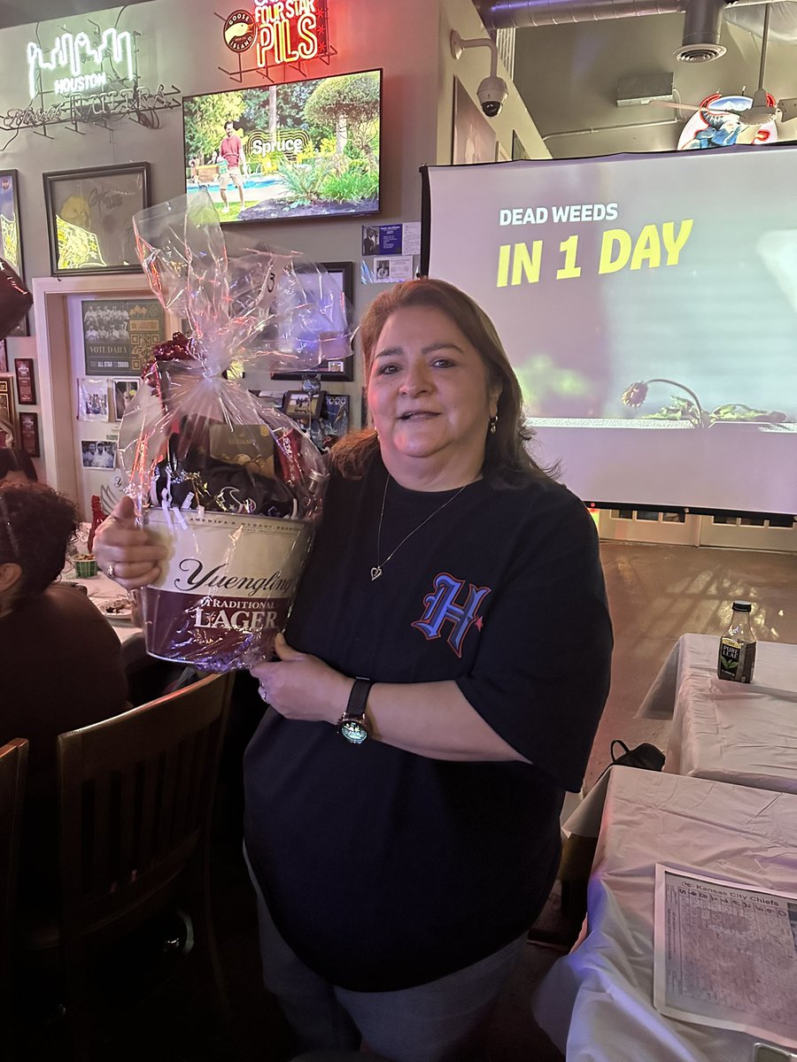 lifen2010's tweet photo. celebrating super bowl with family and friends #irma’s #Htown https://t.co/581R1n6Wnv