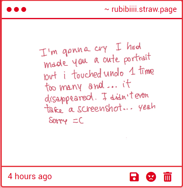 rubibiiii's tweet photo. OHMYGYATTT I LOVE YOU SBSSSSSS π₯Ίπ₯Ίπ₯Ίπ₯Ί its okay!! UR DRAWING IS SO GOOD IM GONNA CRYSBDFSDHBGJDFBHJ also yeah that happened to me too i undo too much and the whole drawing went goneππππ
#rubyillust https://t.co/nkPgKombTo