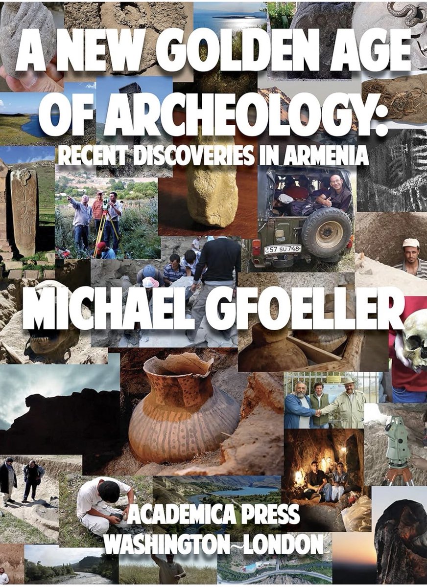 Here is our first book, on our archeological discoveries in Armenia.  They cover 2 million years of history and include the Areni-1 cave, the oldest wine making complex, the oldest shoe, and the oldest work of art.  Our book lets you share the thrill and mystery of archeological