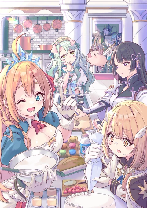 今まで描いた大切な作品たち#プリコネRアート 