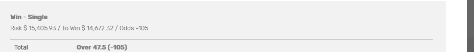 12-0 Superbowl Run 0 Losing Weeks in 15 Years Sports-Betting the Best System World-Wide 💫

Ended up Taking Two Bets and Making Over $60,000 of Profit on The Game ✅

Eagles +1 (Blowout Winner) 20u Max 💵💵💵
Eales' vs Chiefs Over 47.5 (Winner) 8u Max 💵💵

#GamblingX #NFL