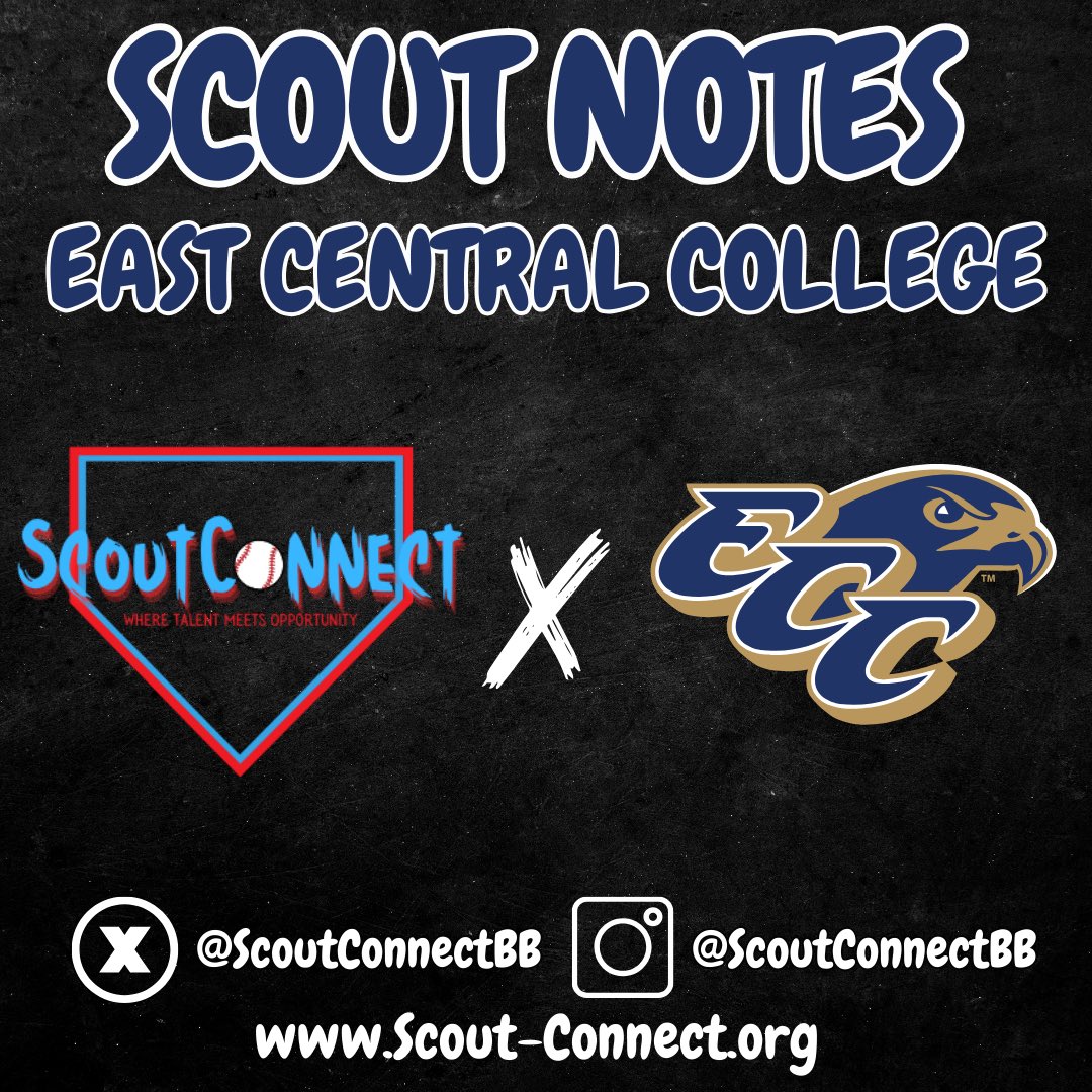 𝐒𝐜𝐨𝐮𝐭 𝐍𝐨𝐭𝐞𝐬: 𝐄𝐚𝐬𝐭 𝐂𝐞𝐧𝐭𝐫𝐚𝐥 𝐂𝐨𝐥𝐥𝐞𝐠𝐞

+ Notes and video on more than 2️⃣0️⃣ names to know for <a href="/ECCBSBL/">East Central College Baseball</a>, all of whom are uncommitted. 

+ More on them, found here.👇

📝: tinyurl.com/mekfy38t