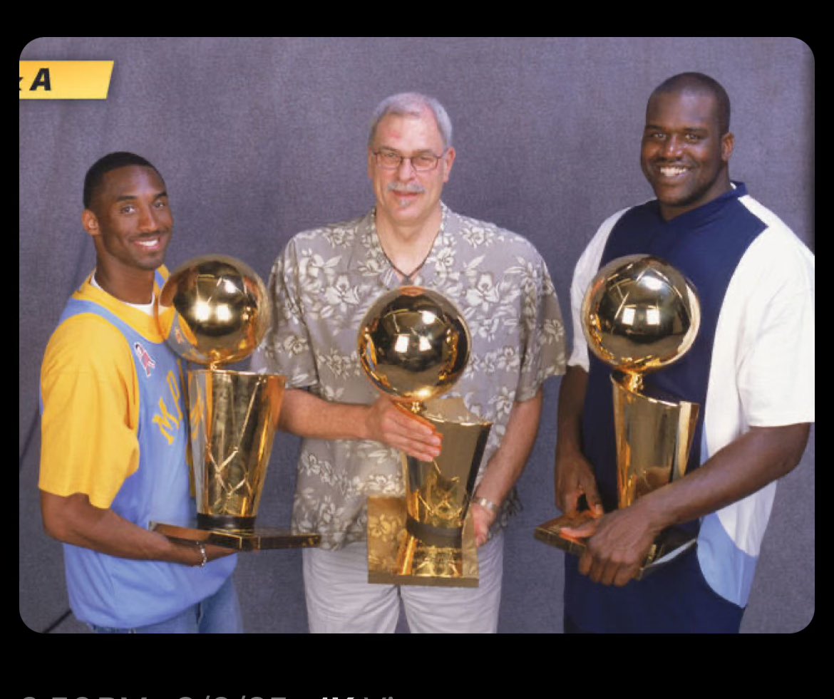 Last time we saw a three-peat. Won’t happen this year.